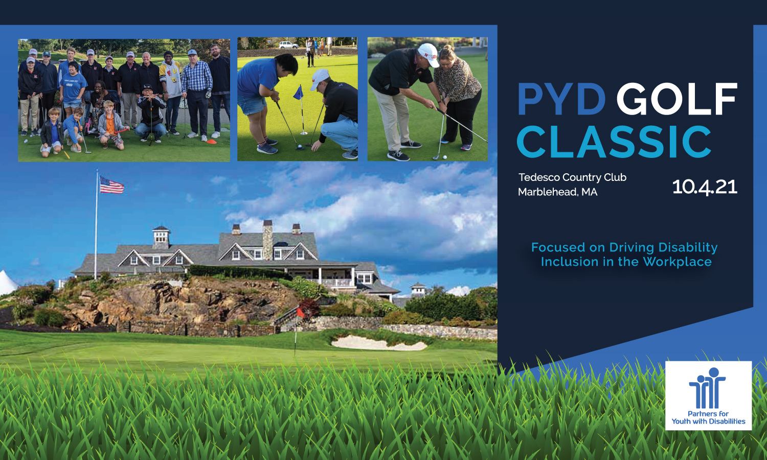 PYD Golf Classic, Tedesco Country Club, Marblehead, MA. October 4th, 2021