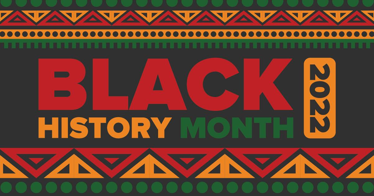 Banner of Black History Month