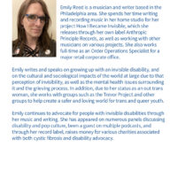 Emily Reed, Inductee for the Class of 2021 of the Disability Mentoring Hall of Fame