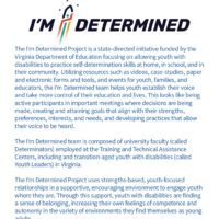 I'm Determined, Inductee for the Class of 2021 of the Disability Mentoring Hall of Fame